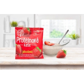 Proteínová kaša jahodová