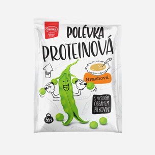 Proteínová polievka hrachová