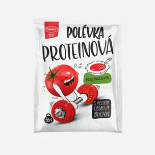Proteínová polievka s paradajkami