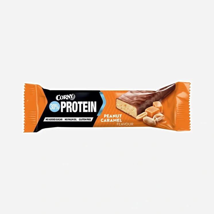Proteínová tyčinka arašidy-karamel
