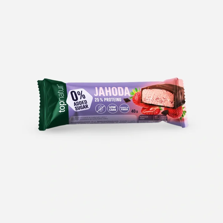 Proteínová tyčinka - Jahoda