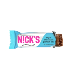 Proteínová tyčinka s trojitou čokoládou