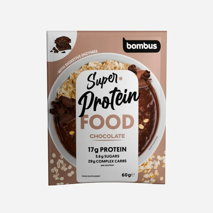 Proteínovo-sacharidová kaša s čokoládovou príchuťou