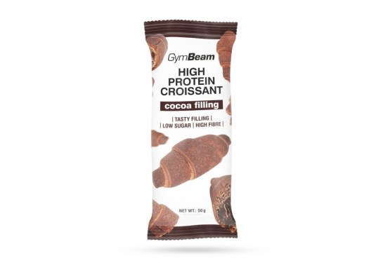 Proteinový croissant s kakaovou náplní