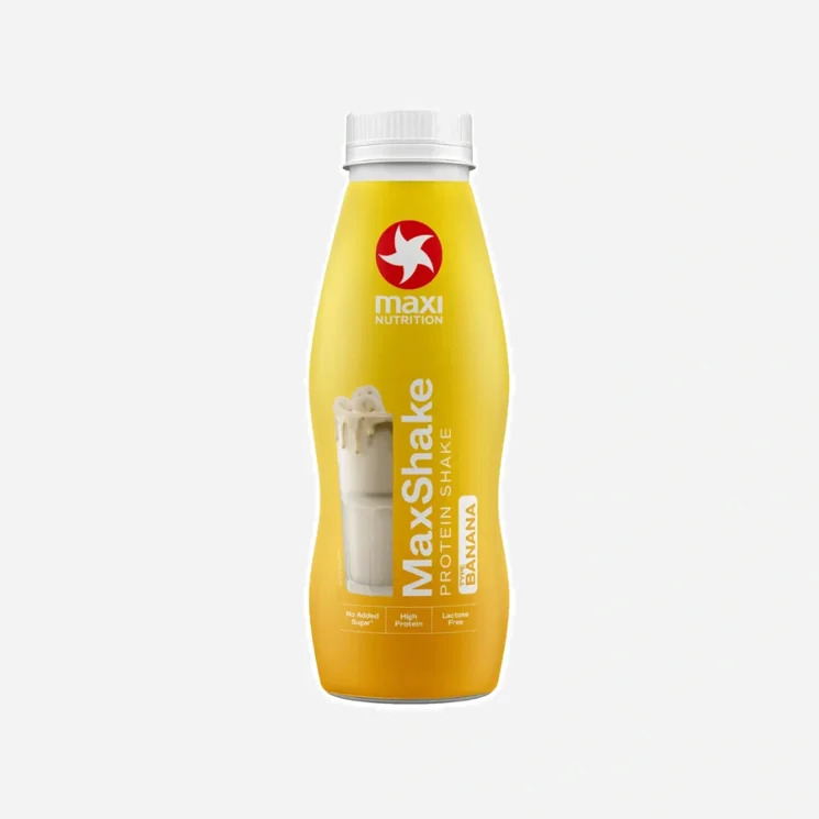 Proteínový nápoj s banánovou príchuťou