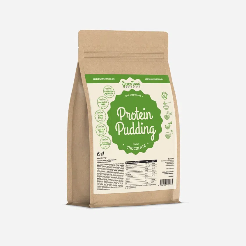 Proteínový puding čokoláda