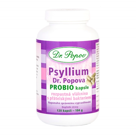Psyllium a PROBIO 120 kapslí