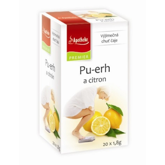 Pu-erh a citrón 20 sáčkov