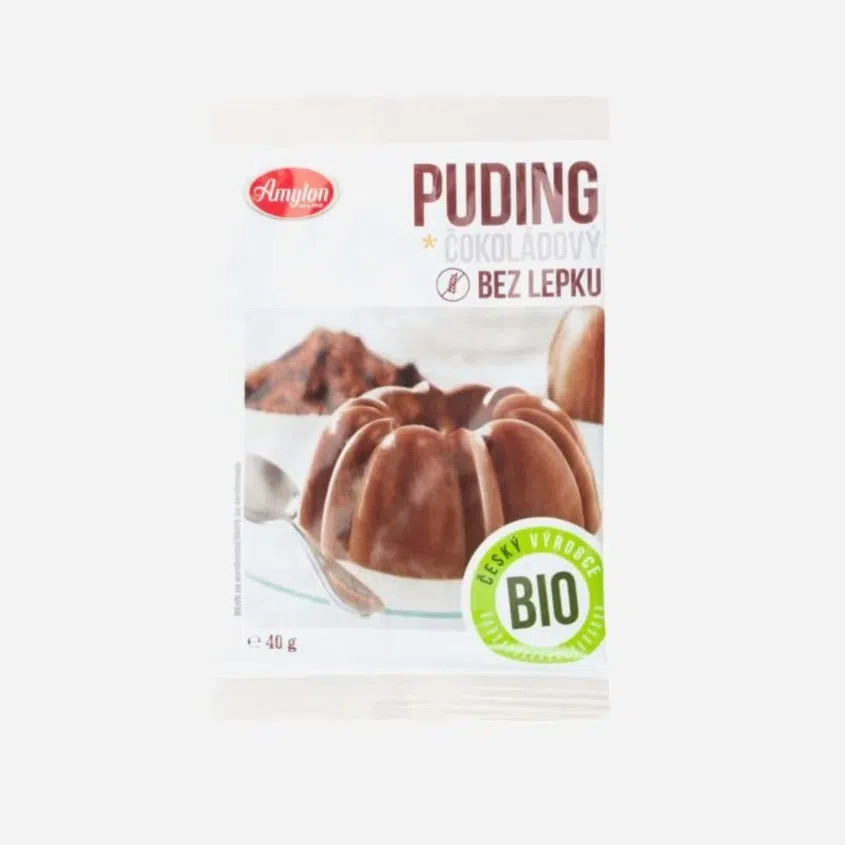 Puding čokoládový bezlepkový BIO