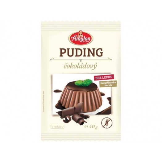 Puding čokoládový bezlepkový
