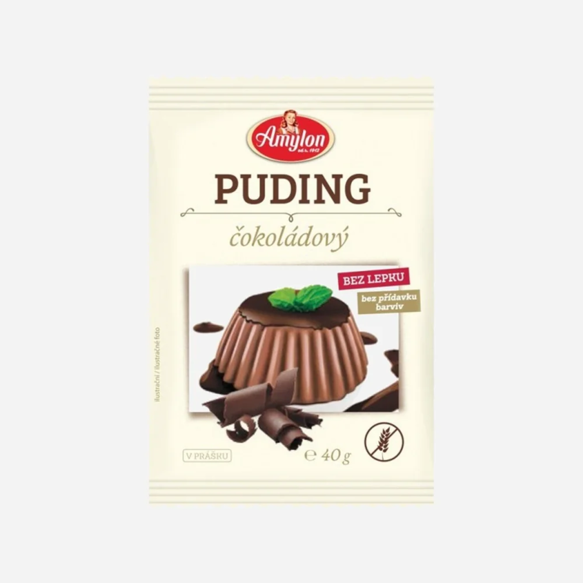 Puding čokoládový bezlepkový