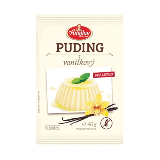 Puding vanilkový bezlepkový