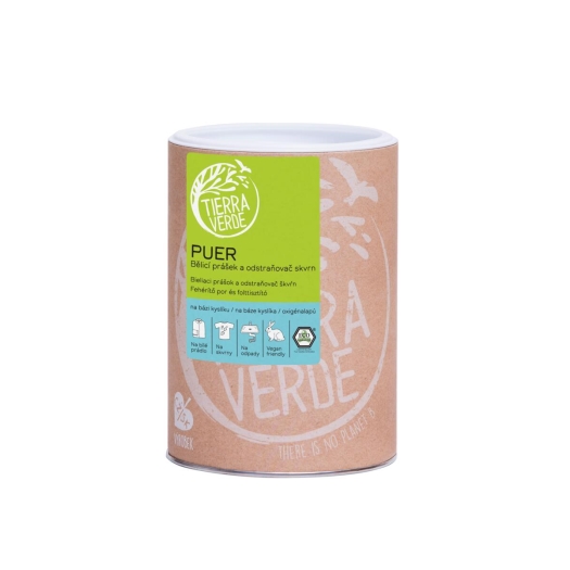 Puer bieliaci prášok a odstraňovač škvŕn na báze kyslíka (dóza) 1 kg