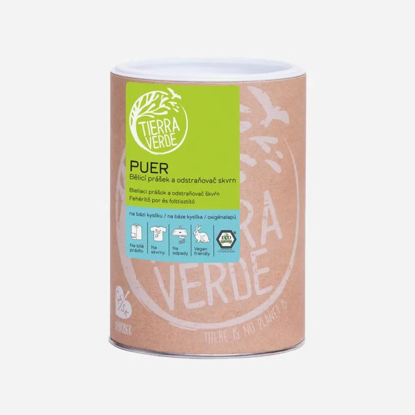 Puer bieliaci prášok a odstraňovač škvŕn na báze kyslíka (dóza) 1 kg