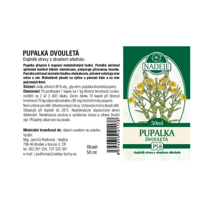 Pupalka dvojročná tinktúra z púčikov
