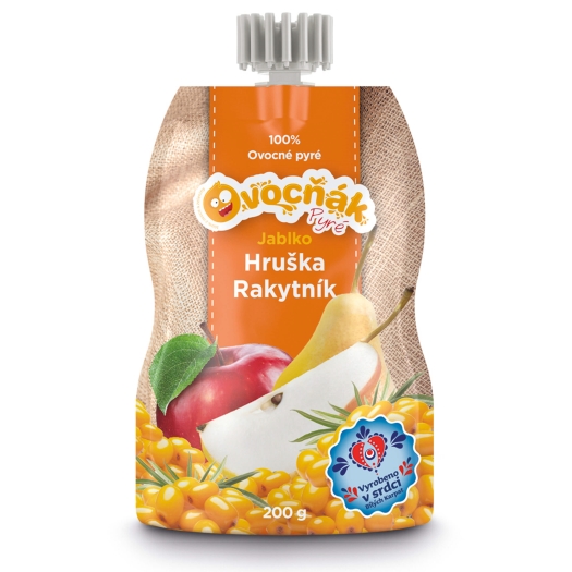 Pyré jablko - hruška - rakytník