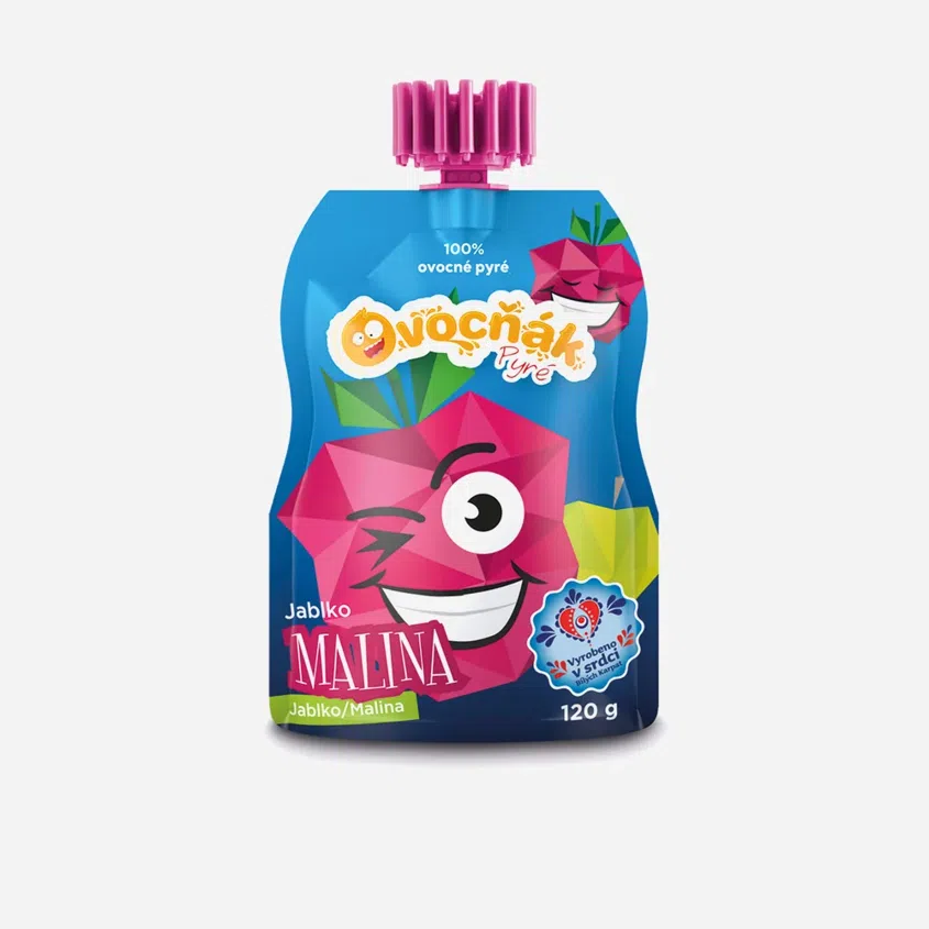 Pyré jablko - malina