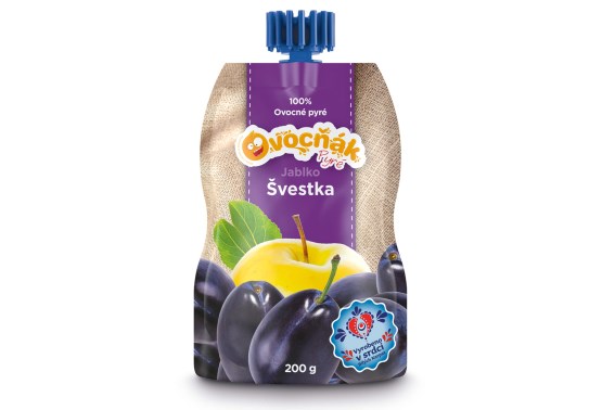 Pyré jablko - slivka
