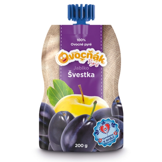 Pyré jablko - slivka