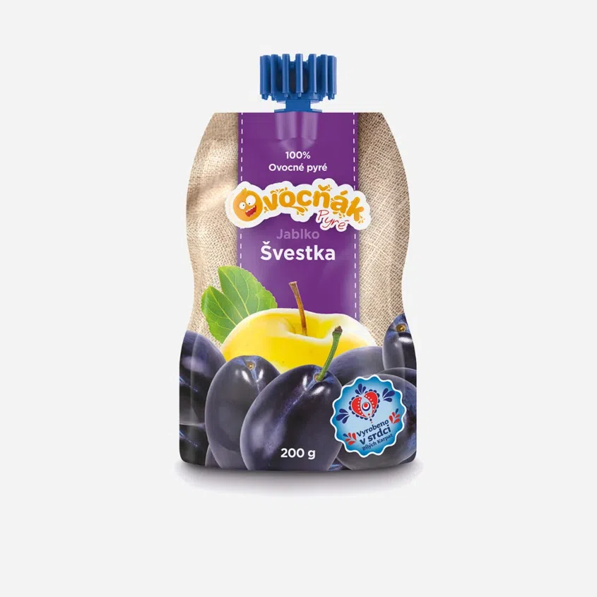 Pyré jablko - slivka