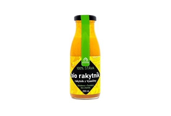 Rakytníková šťava 100% BIO