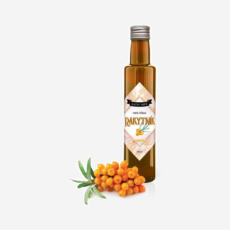 Rakytníková šťava 100% BIO