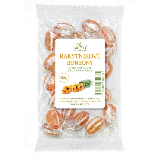 Rakytníkové cukríky