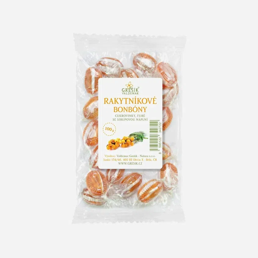 Rakytníkové cukríky