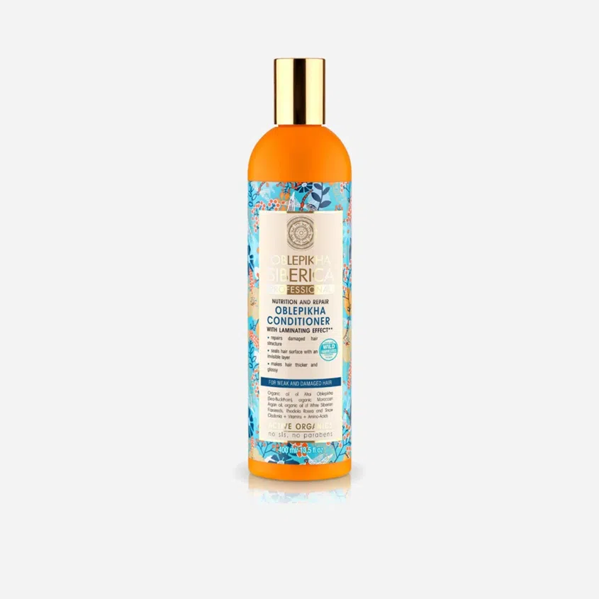 Rakytníkový balzam pre oslabené a poškodené vlasy Výživa a revitalizácia