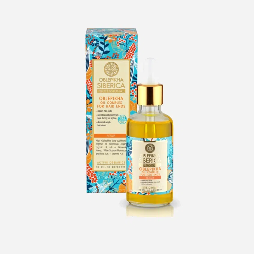 Rakytníkový olej pre končeky vlasov