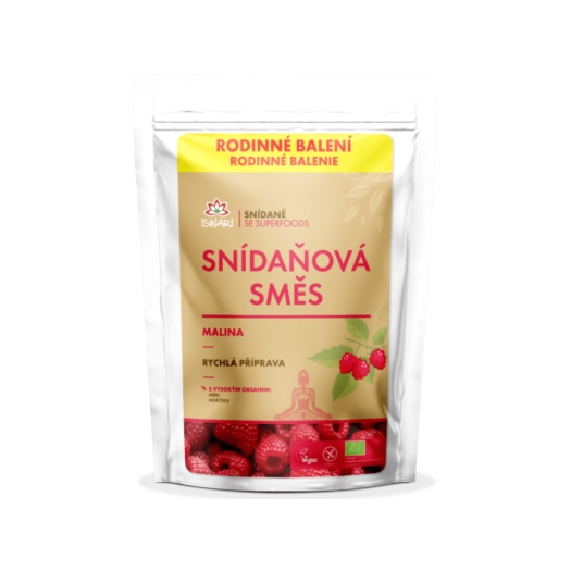 Raňajková zmes malina BIO