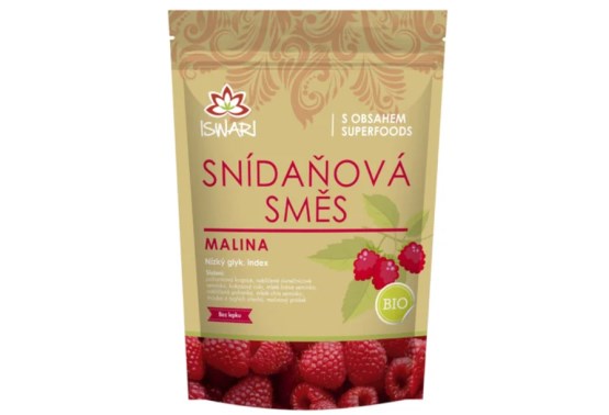 Raňajková zmes malina BIO