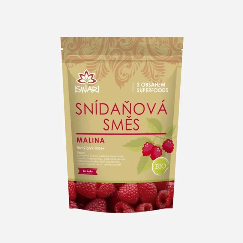 Raňajková zmes malina BIO