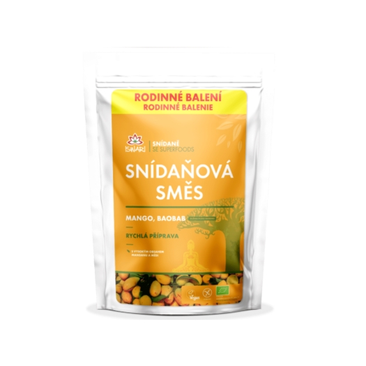 Raňajková zmes mango a baobab BIO