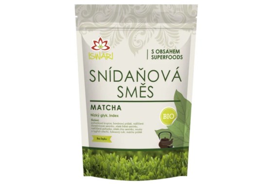 Raňajková zmes matcha BIO
