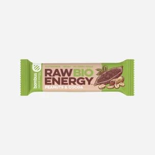 Raw ENERGY Arašidy a kakao BIO