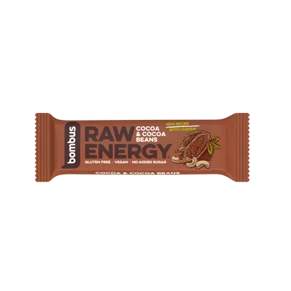Raw ENERGY Kakao, kakaové bôby a kešu oriešky
