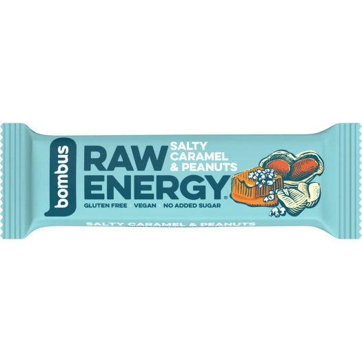 RAW Energy slaný karamel a arašidy