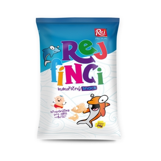 Rejfínci kukuričný snack - bez soli