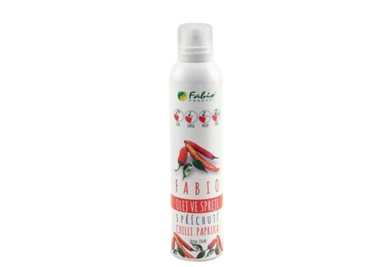 Repkový olej v spreji Chilli paprika