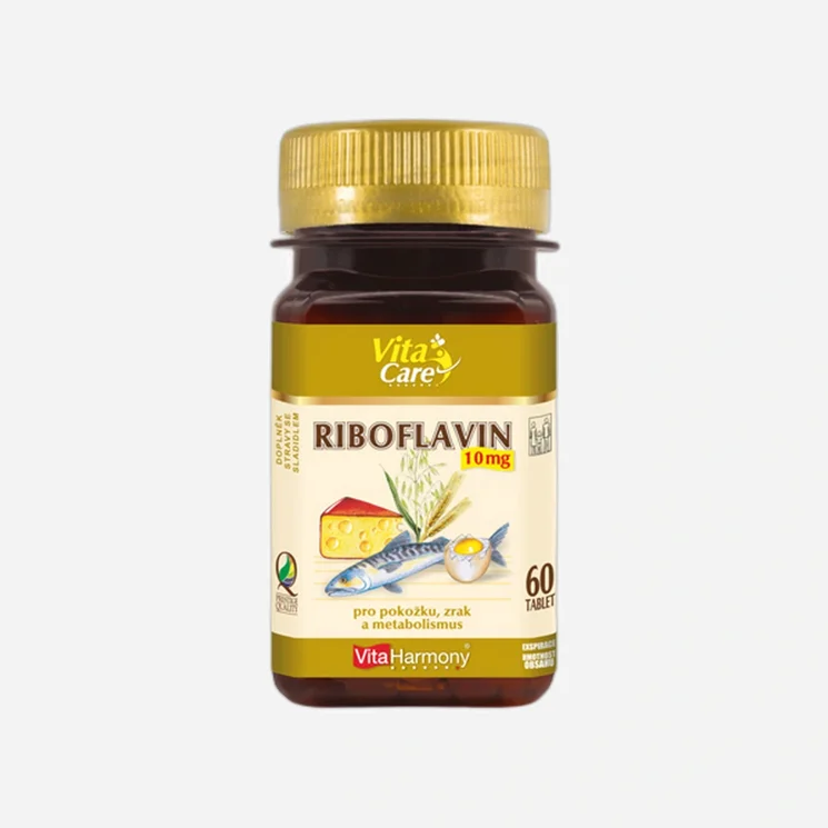 Riboflavín 10 mg 60 tabliet