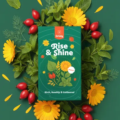 Rise & Shine BIO bylinný čaj