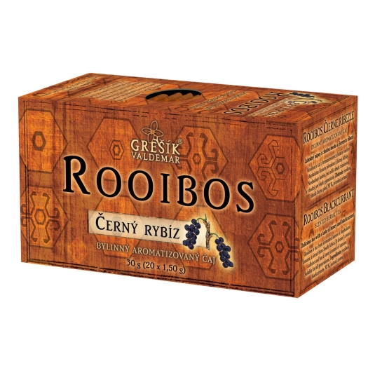 Rooibos čierne ríbezle 20 sáčkov