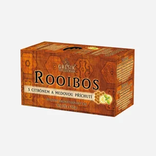 Rooibos citrón a med 20 sáčkov