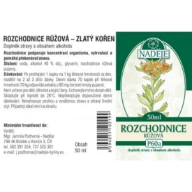 Rozchodnica ružová tinktúra z púčikov