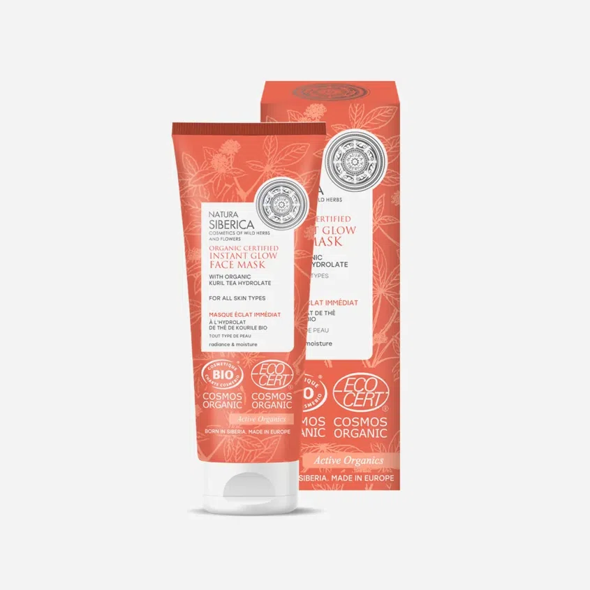 Rozjasňujúca pleťová maska s okamžitým efektom pre všetky typy pleti