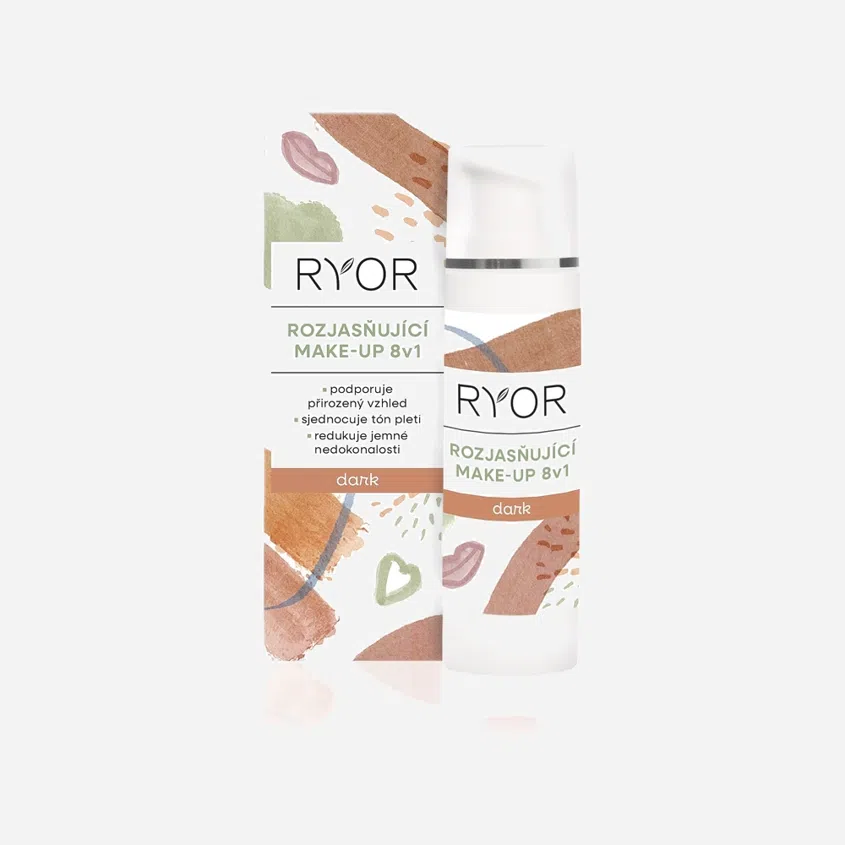 Rozjasňujúci make-up 8v1 DARK