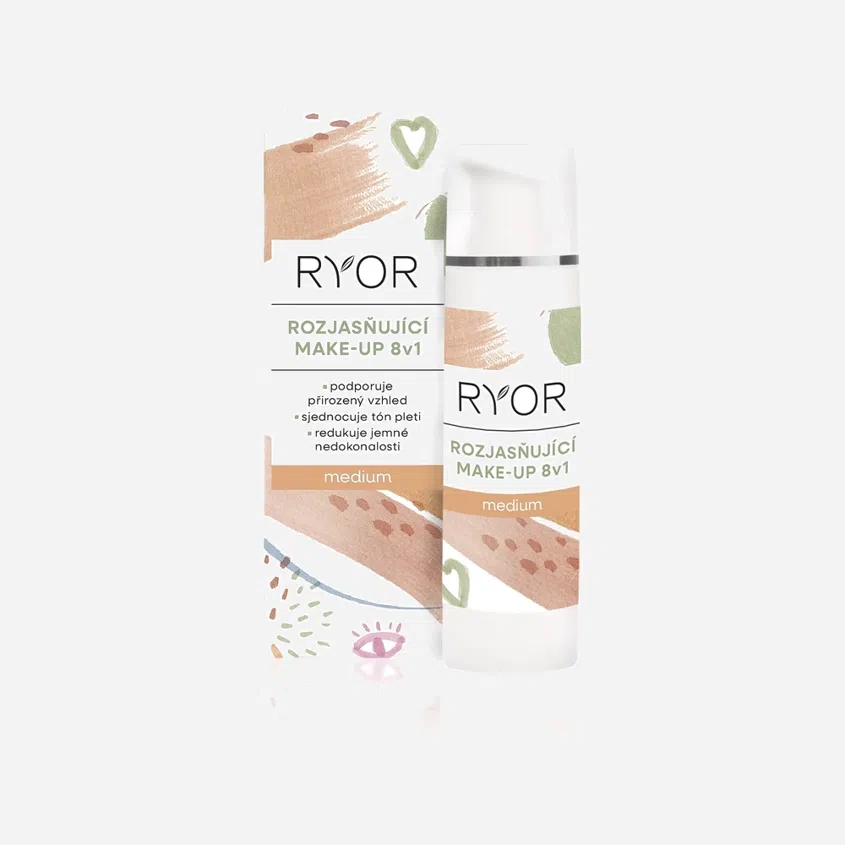 Rozjasňujúci make-up 8v1 MEDIUM