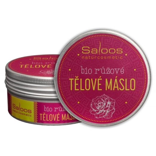 Ružové telové maslo BIO