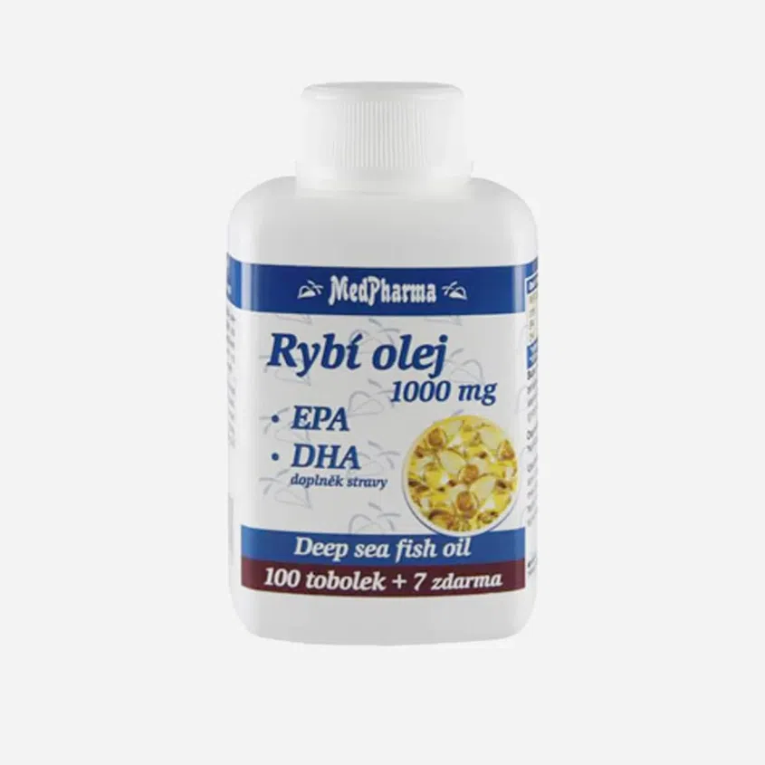 Rybí olej 1000 mg - EPA + DHA